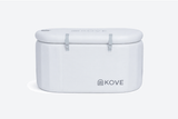 KOVE Pro Ice Bath – Compact Reclined Cold Plunge (Chiller Compatible) Black