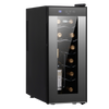 Barcool Vino12 LED Slim Wine Cooler Countertop Drinks Display Fridge 12 Bottle Capacity