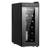 Barcool Vino12 LED Slim Wine Cooler Countertop Drinks Display Fridge 12 Bottle Capacity