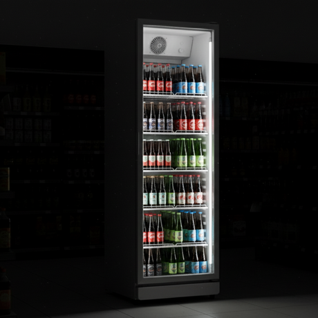 Prodis XD381-LE Single Door Upright Display Fridge Upright Single Door Bottle Coolers Prodis