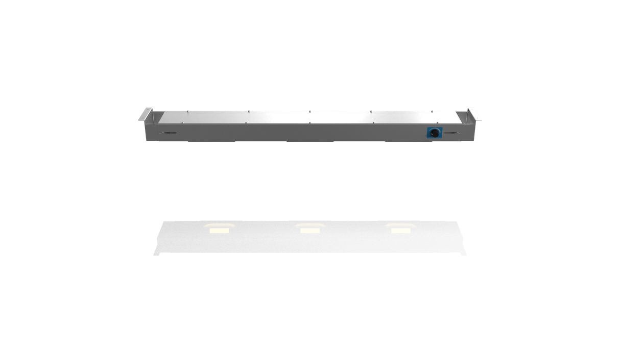 Nordstar Heated Gantry Strip Light Retro Fit 1000 - 1100mm | NSGL1000-1100 Heated Gantry Chef's Rack Nordstar