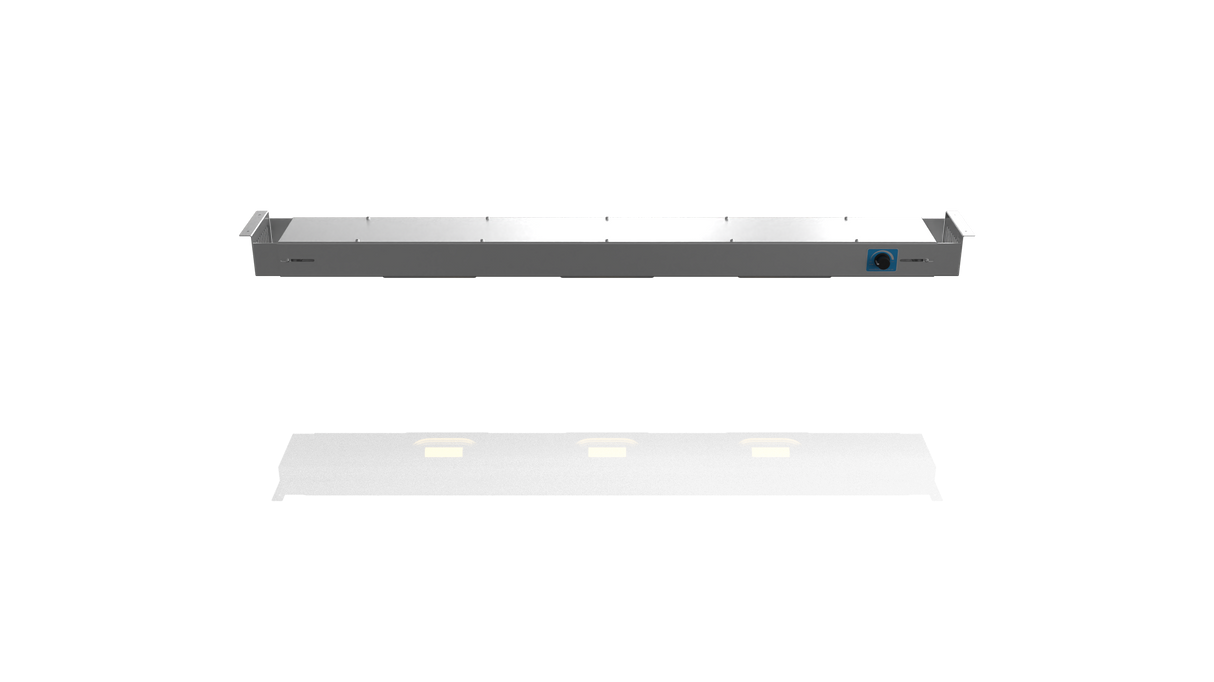 Nordstar Heated Gantry Strip Light Retro Fit 1100 - 1200mm | NSGL1100-1200 Heated Gantry Chef's Rack Nordstar