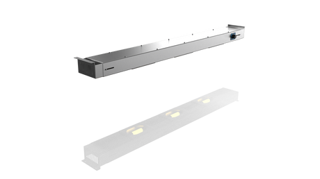 Nordstar Heated Gantry Strip Light Retro Fit 1100 - 1200mm | NSGL1100-1200 Heated Gantry Chef's Rack Nordstar