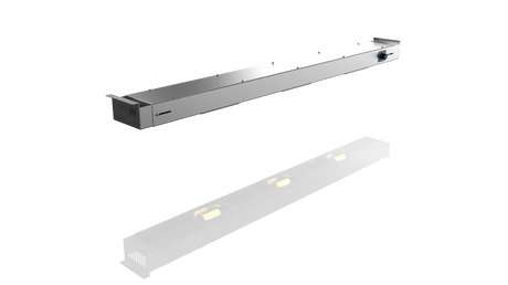 Nordstar Heated Gantry Strip Light Retro Fit 1200 - 1300mm | NSGL1200-1300 Heated Gantry Chef's Rack Nordstar