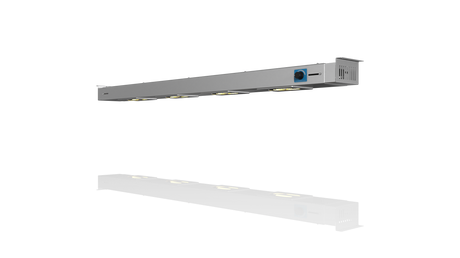 Nordstar Heated Gantry Strip Light Retro Fit 1300 - 1400mm | NSGL1300-1400 Heated Gantry Chef's Rack Nordstar