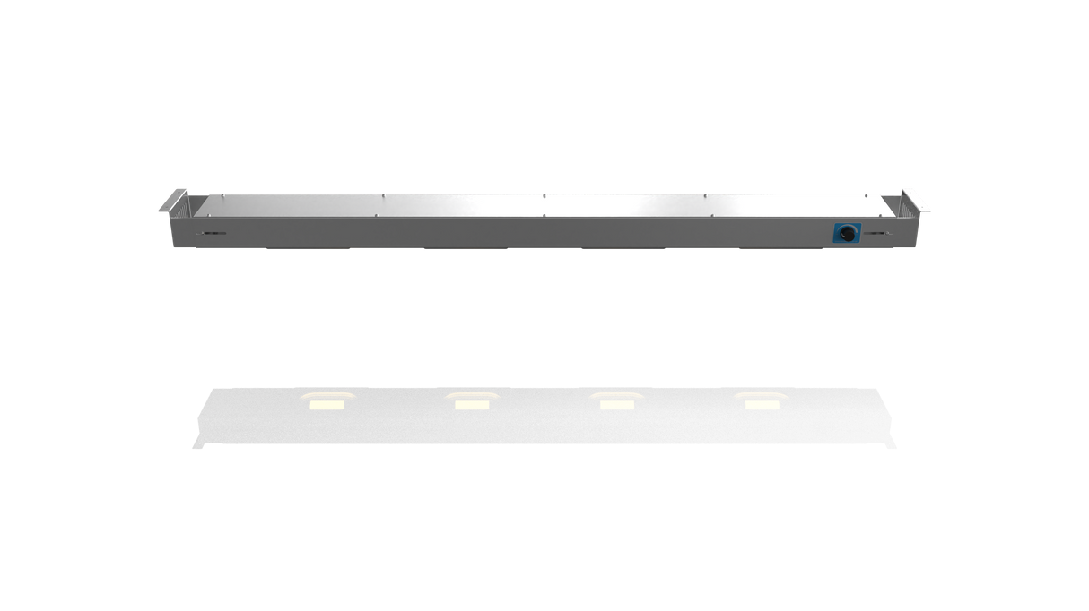 Nordstar Heated Gantry Strip Light Retro Fit 1300 - 1400mm | NSGL1300-1400 Heated Gantry Chef's Rack Nordstar
