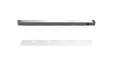 Nordstar Heated Gantry Strip Light Retro Fit 1300 - 1400mm | NSGL1300-1400 Heated Gantry Chef's Rack Nordstar