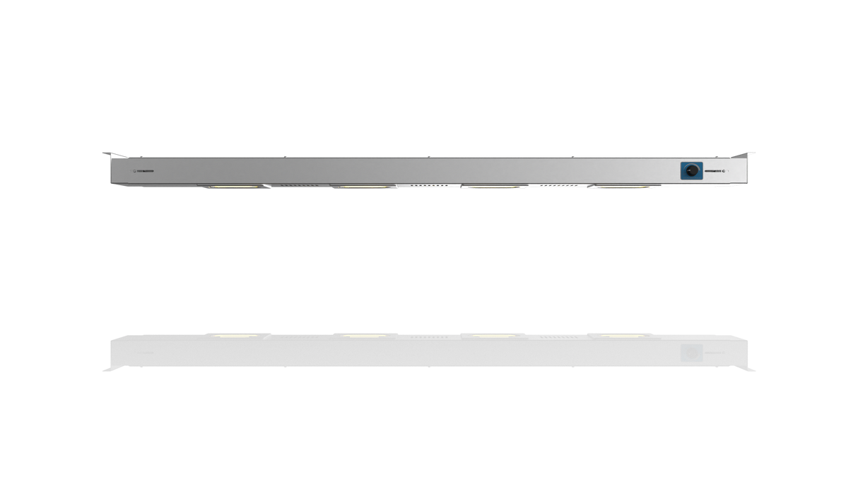 Nordstar Heated Gantry Strip Light Retro Fit 1400 - 1500mm | NSGL1400-1500 Heated Gantry Chef's Rack Nordstar