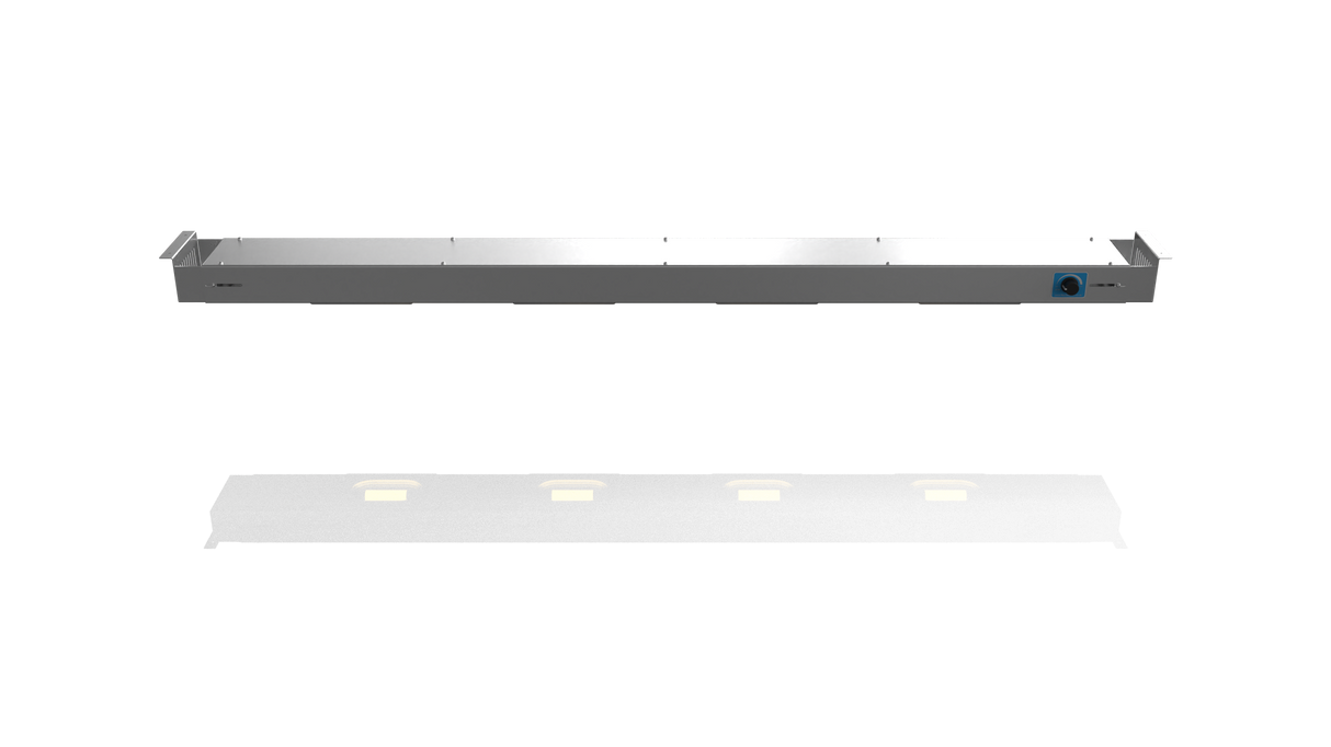 Nordstar Heated Gantry Strip Light Retro Fit 1400 - 1500mm | NSGL1400-1500 Heated Gantry Chef's Rack Nordstar