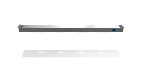Nordstar Heated Gantry Strip Light Retro Fit 1400 - 1500mm | NSGL1400-1500 Heated Gantry Chef's Rack Nordstar