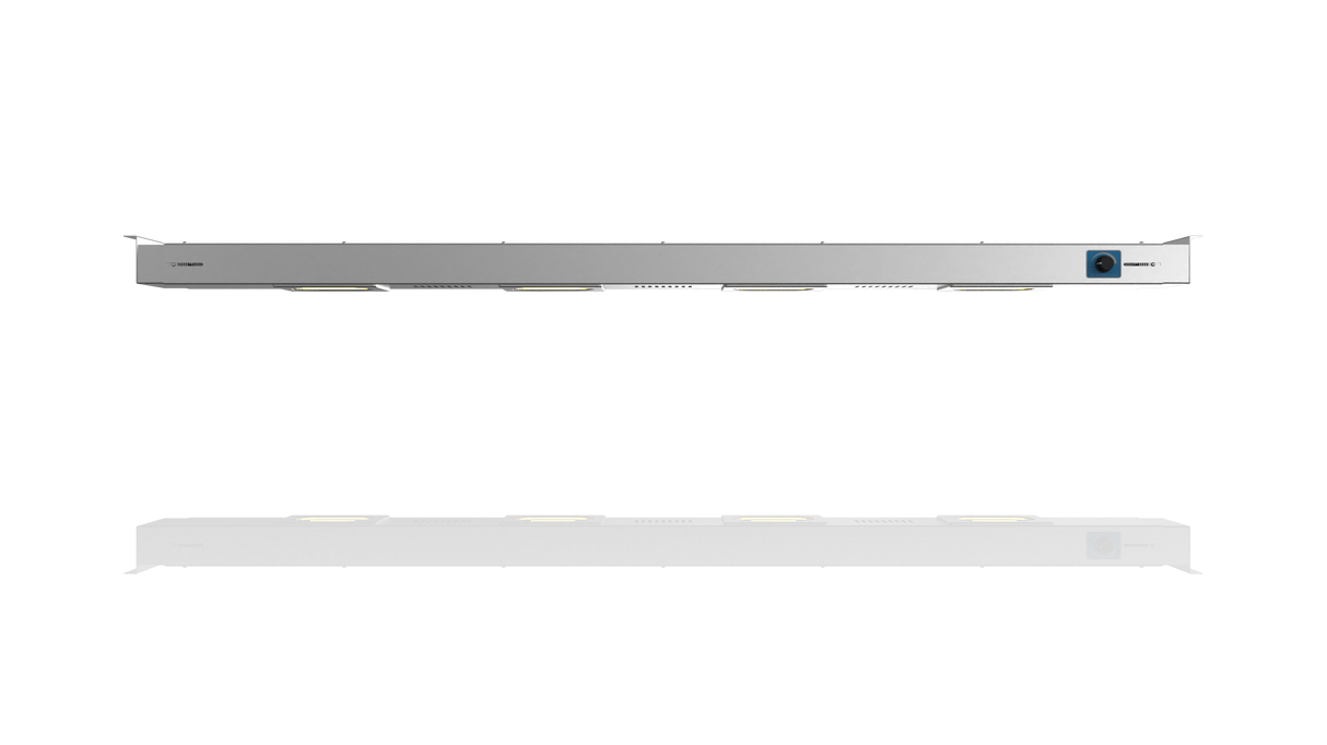 Nordstar Heated Gantry Strip Light Retro Fit 1500 - 1600mm | NSGL1500-1600 Heated Gantry Chef's Rack Nordstar