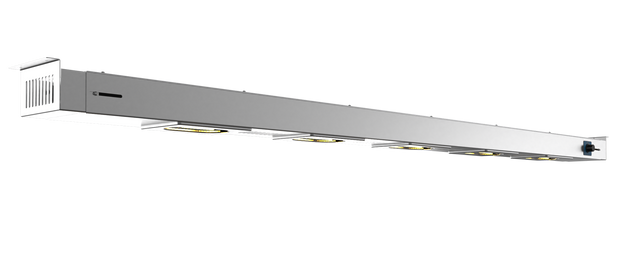 Nordstar Heated Gantry Strip Light Retro Fit 1700 - 1800mm | NSGL1700-1800 Heated Gantry Chef's Rack Nordstar