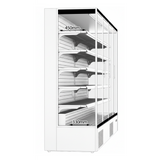 Prodis Panoramic Frameless Glass Door Multideck Black | XMD1250-MK2-K Refrigerated Merchandisers Prodis