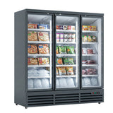 Prodis Heavy Duty Low Energy Triple Door Display Freezer | XPD1850-N-MK2