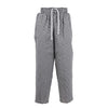 Chef Works Essential Baggy Pants Small Black Check XL - A026-XL Chef Works Chef Trousers Chef Works   