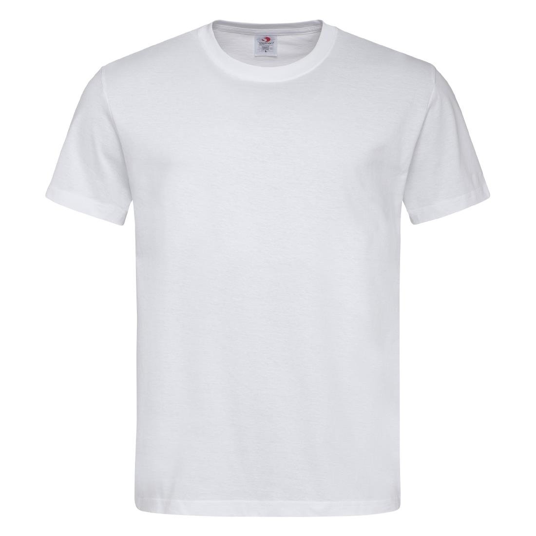 Unisex Chef T-Shirt White S - A103-S T-Shirts Absolute Apparel   