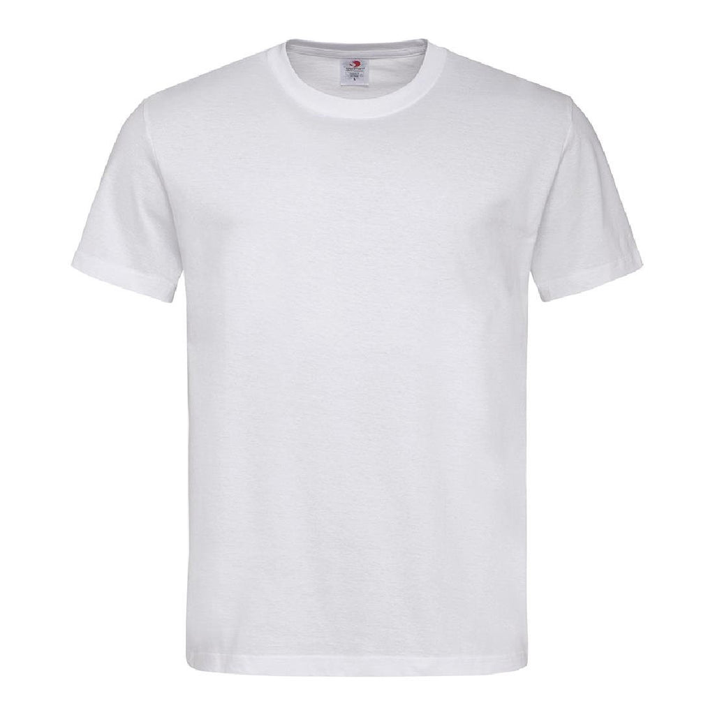 Unisex Chef T-Shirt White M - A103-M T-Shirts Absolute Apparel   