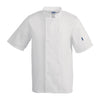 Whites Vegas Unisex Chefs Jacket Short Sleeve White XS - A211-XS Whites Chef Jackets and Tunics Whites Chefs Clothing   
