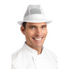 Trilby Hat White M - A214-M Catering Hats British Bespoke Workwear   