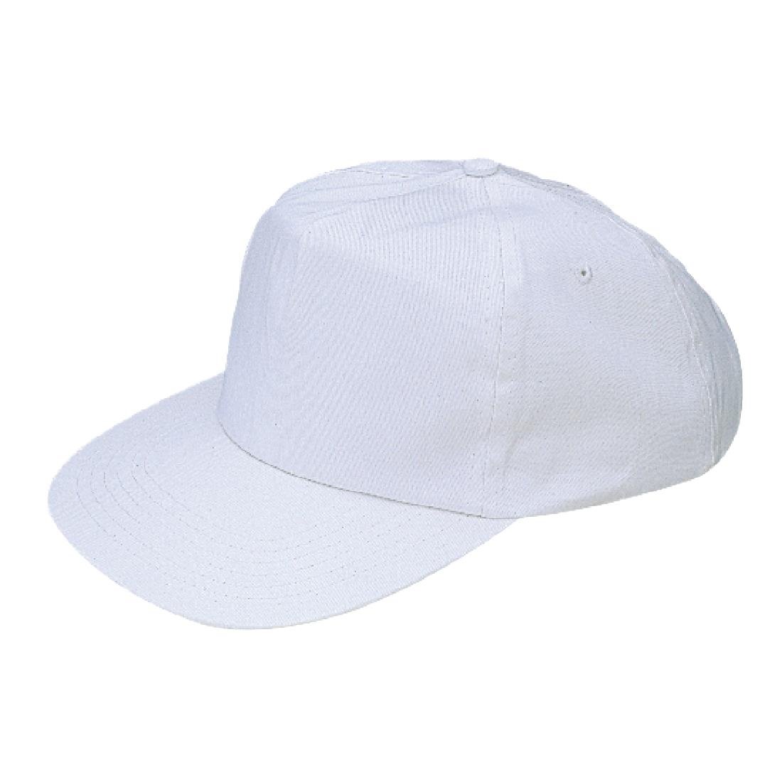 Whites Baseball Cap White - A220 Chef Caps Whites Chefs Clothing   