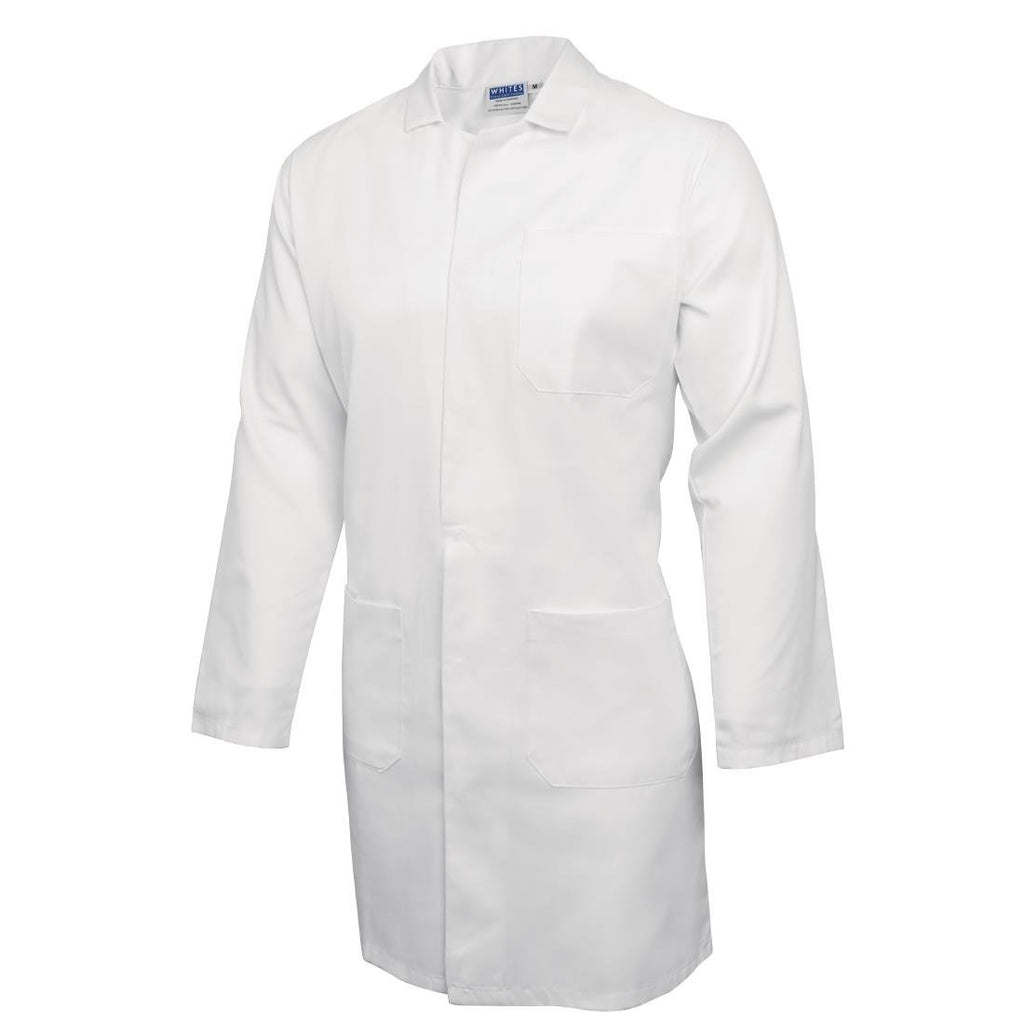 Whites Unisex Lab Coat White L - A351-L  Whites Chefs Clothing   