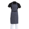 Whites Butchers Apron Stripe Blue - A530  Whites Chefs Clothing   