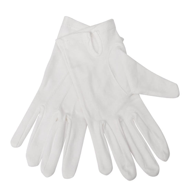 Ladies Waiting Gloves White L - A545-L  Whites Chefs Clothing   