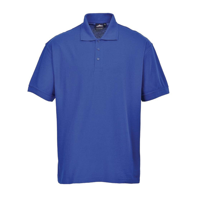 Unisex Polo Shirt Royal Blue S - A763-S Polo Shirts Portwest   
