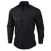 Chef Works Unisex Long Sleeve Dress Shirt Black S - A798-S Dress Shirts Chef Works   