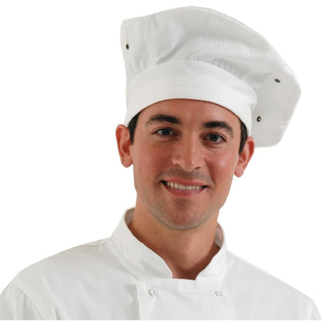 Chef Works Toque Chefs Hat White - A963 Chef Hats and Toques Chef Works   