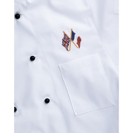Embroidery Crossed Flags - A997-IN  Personalisation   