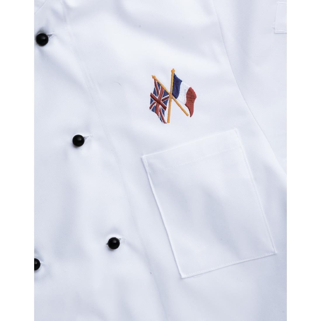 Embroidery Crossed Flags - A997-SC  Personalisation   