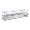 Polar G-Series Countertop Prep Fridge 6x 1/4GN - AB090  Polar   