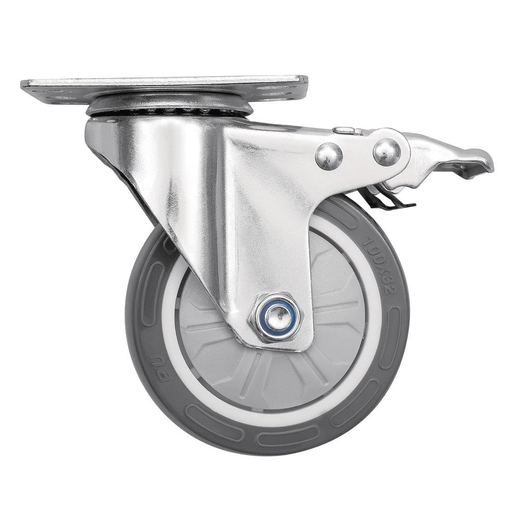 Vogue Castor 4" Braked for Floor Cupboard - AD148  Vogue   