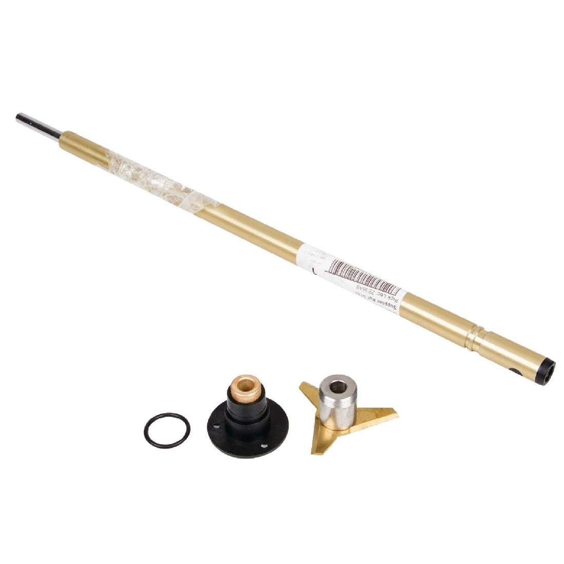 Shaft, lower bearing & cutter assembly - AD548  Dynamic   