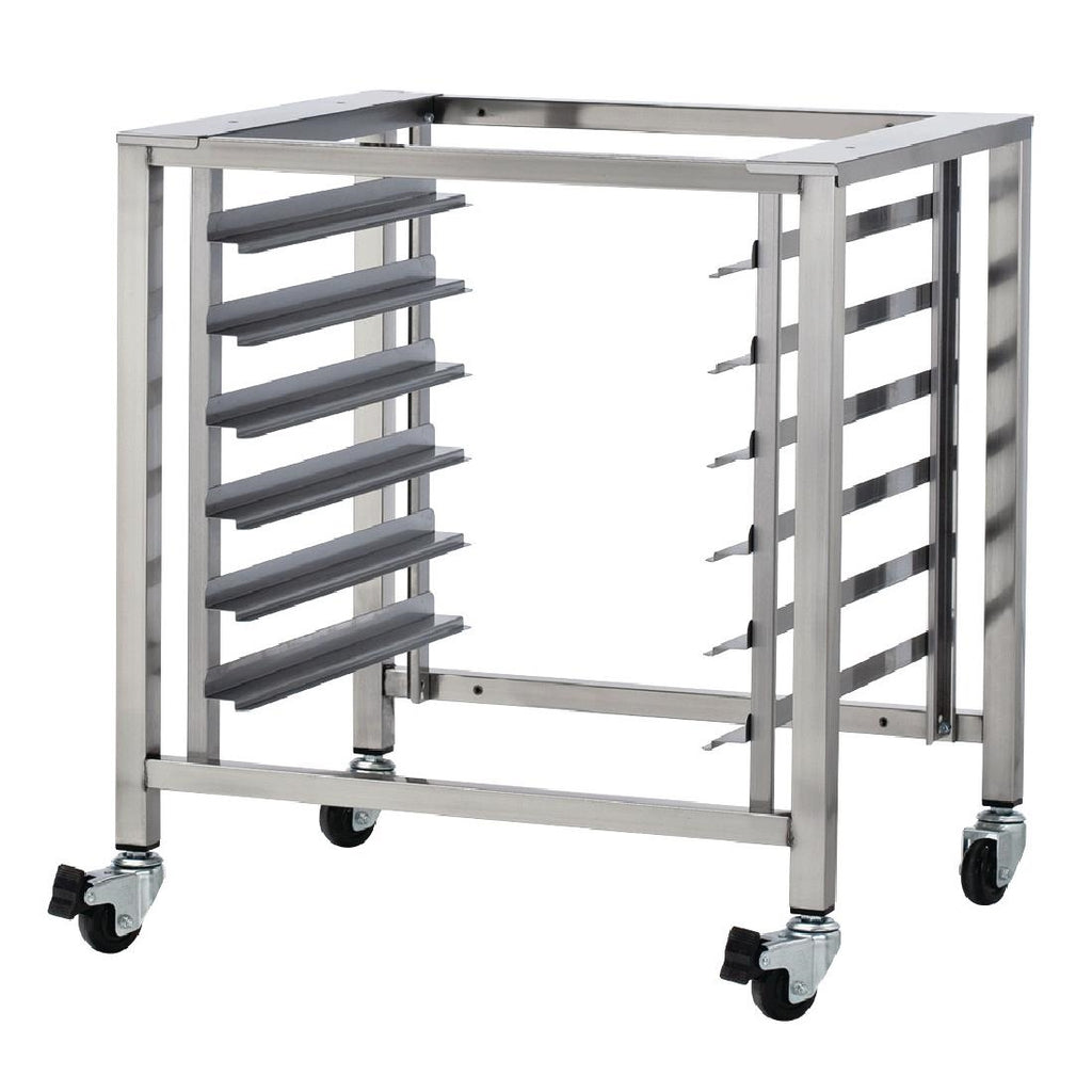 TurboFan Stainless Steel Stand with Castors SK2731N - AF915  Blue Seal   