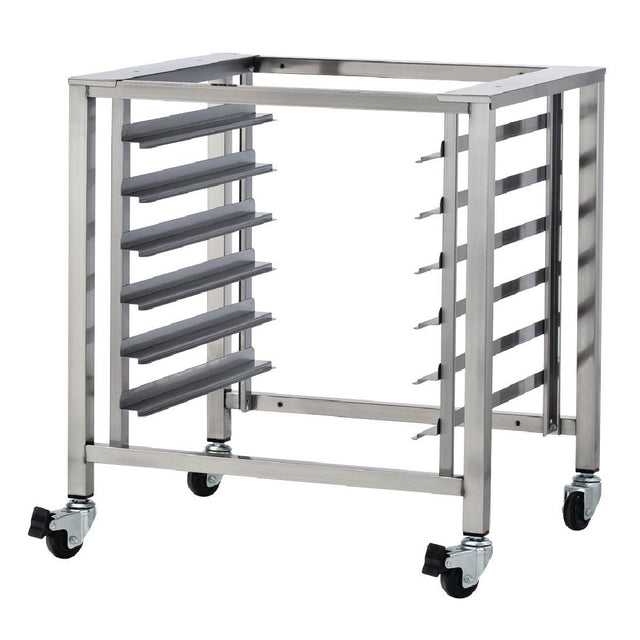 TurboFan Stainless Steel Stand with Castors SK2731N - AF915  Blue Seal   
