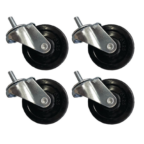 Castor Set for Combi BBQ and Griddle - AG911  Buffalo   