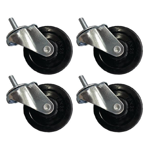 Castor Set for Combi BBQ and Griddle - AG911  Buffalo   