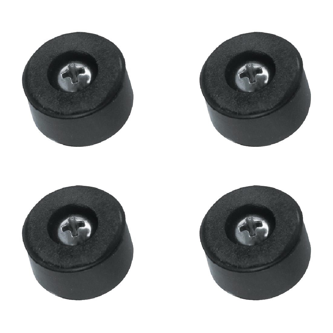 Buffalo Pack of 4 Feet and Screws for Vacuum Packing Machine - AG920  Buffalo   