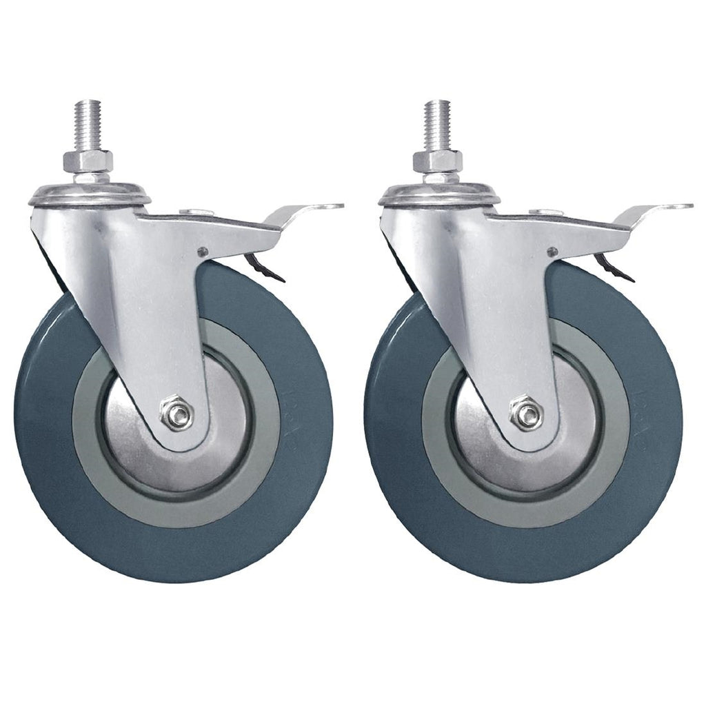 Vogue Braked Castors (Pack of 2) - AJ206  Vogue   