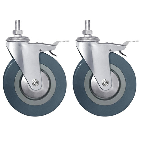 Vogue Braked Castors (Pack of 2) - AJ206  Vogue   