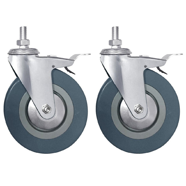Vogue Braked Castors (Pack of 2) - AJ206  Vogue   