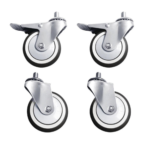 Buffalo Complete Castors (set 4) - AJ379  Buffalo   
