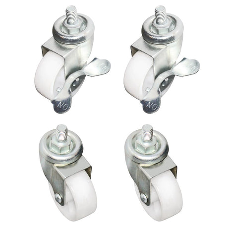 Polar Standard & Braked Castors (Pack of 4) - AJ489  Polar   