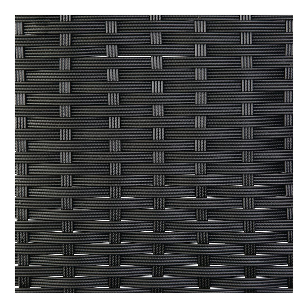 Bolero Black PE Wicker Swatch - AJ827  Bolero   