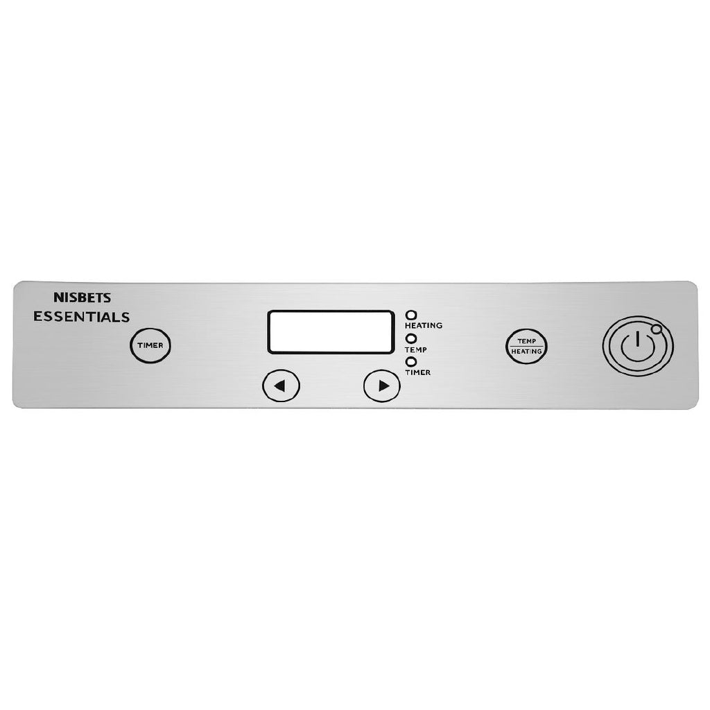 Nisbets Essentials Control Panel Sticker - AK117  Nisbets Essentials   