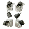 Polar Set of 6 Castors and Adjustable Feet - AK836  Polar   