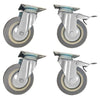 Buffalo Standard & Braked Castors (set 4) - AN890  Buffalo   