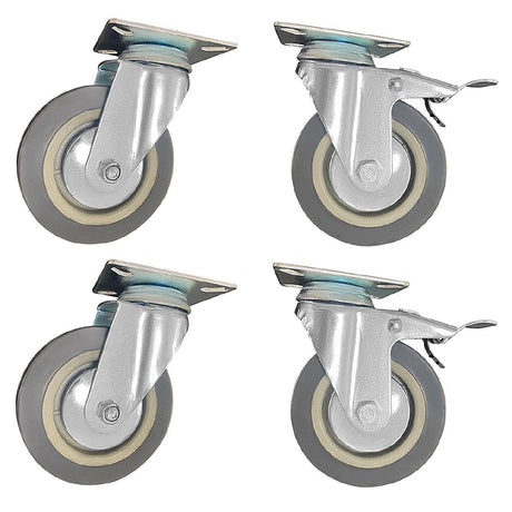 Buffalo Standard & Braked Castors (set 4) - AN890  Buffalo   